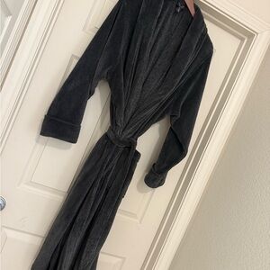 Nordstrom Men's Shop Charcoal Bathrobe
